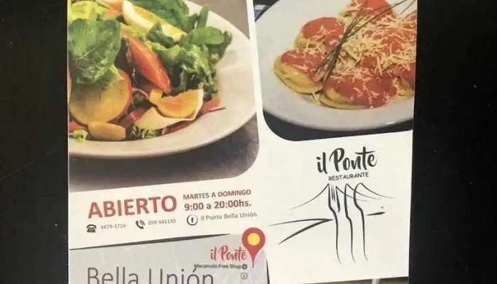 Il Ponte Resto Cafe Menu - Cafetería