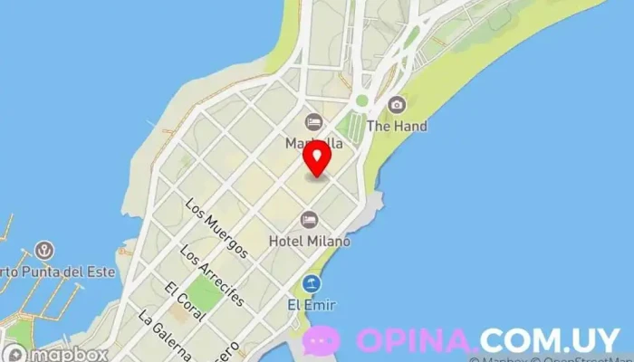 mapa de Imperio Inmobiliaria Agencia inmobiliaria en Punta del Este