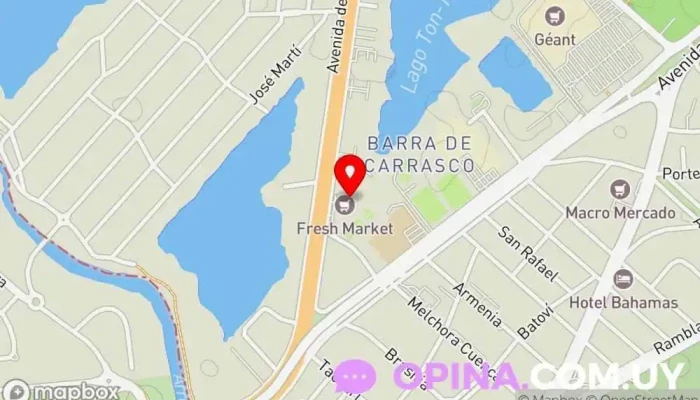 mapa de In Out Electrofitness (Portal) Gimnasio en Ciudad de la Costa