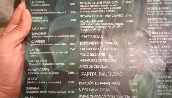 Indico Pizza Bar:  Comentario 4 - Restaurante