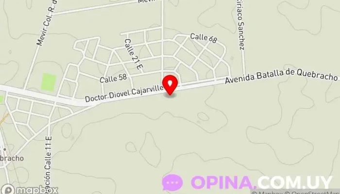 mapa de INFONET QUEBRACHO Escuela en Quebracho