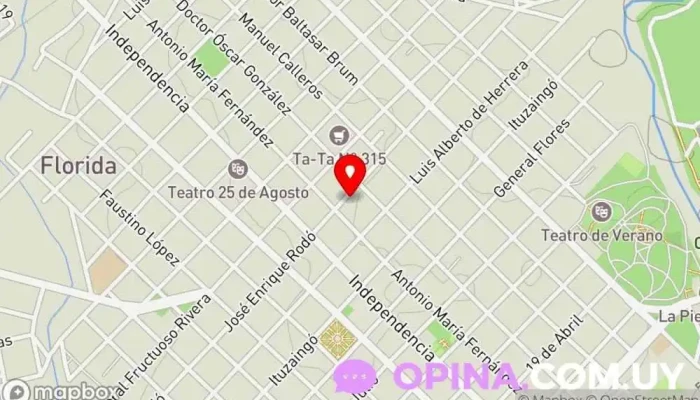 mapa de Inmobiliaria Betina Bia Agencia inmobiliaria en Florida