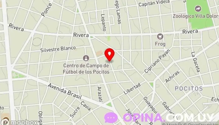 mapa de Inmobiliaria CasasyAptos Uy Agencia inmobiliaria en Montevideo