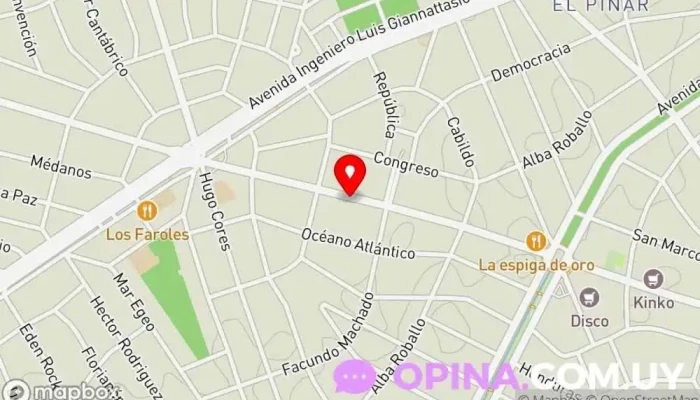 mapa de Inmobiliaria Curto Agencia inmobiliaria en Ciudad de la Costa