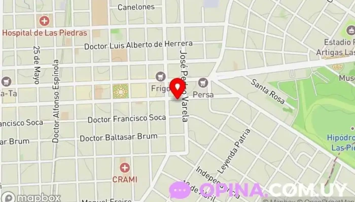 mapa de Inmobiliaria Dali Oficinas de empresa en Las Piedras