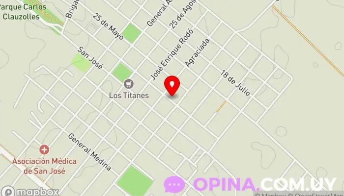 mapa de Inmobiliaria Ferraro  en Libertad