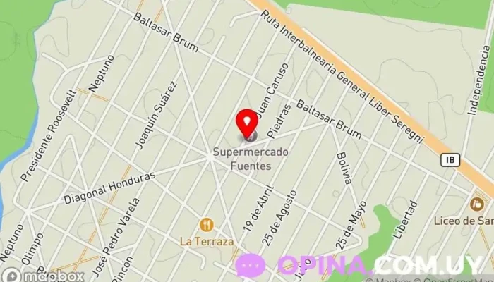 mapa de Inmobiliaria Fuentes Agencia inmobiliaria en San Luis