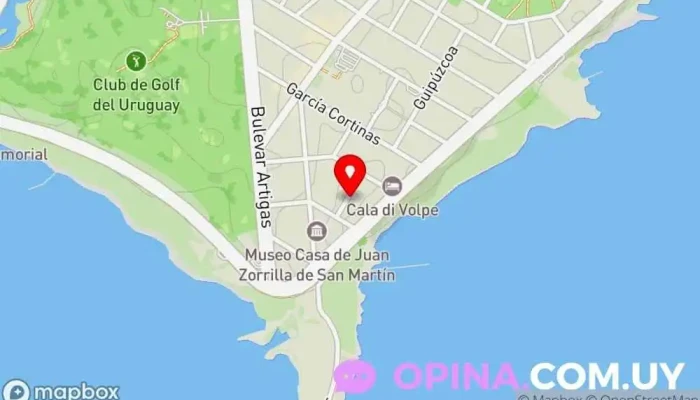 mapa de Inmobiliaria Golf Promotora inmobiliaria, Agencia inmobiliaria, Consultor inmobiliario en Montevideo