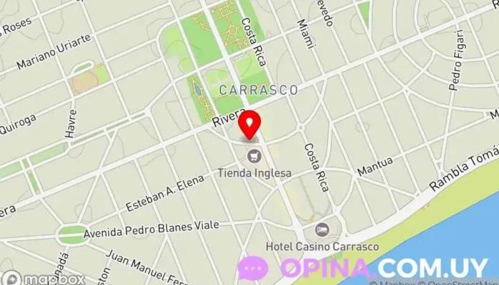 mapa de Inmobiliaria HARDOY Agencia inmobiliaria en Montevideo