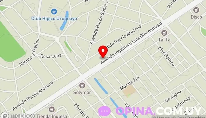 mapa de Inmobiliaria Hernandez Pardo Agencia inmobiliaria en Ciudad de la Costa