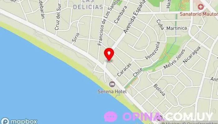 mapa de Inmobiliaria Iavecchia Propiedades Agencia inmobiliaria en Maldonado