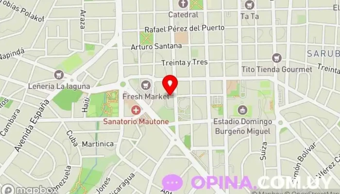 mapa de Inmobiliaria Imperium Shark Agencia inmobiliaria en Maldonado