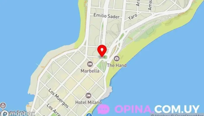 mapa de Inmobiliaria InmoVentas Agencia inmobiliaria en Punta del Este