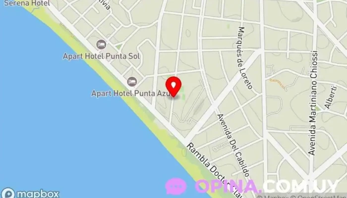 mapa de Inmobiliaria Lincoln Agencia inmobiliaria en Punta del Este