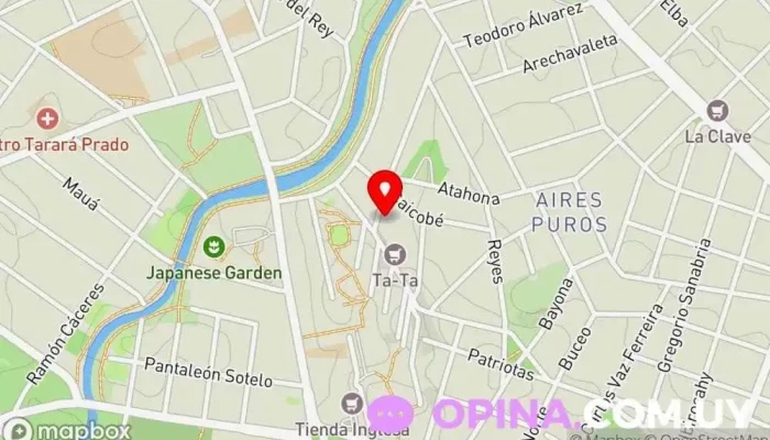 mapa de Inmobiliaria LOPEZ FARIÑA / Estudio CONTABLE / SEGUROS Agentes inmobiliarios, Empresa de contabilidad, Corredor de seguros, Agencia de seguros de alquiler en Montevideo