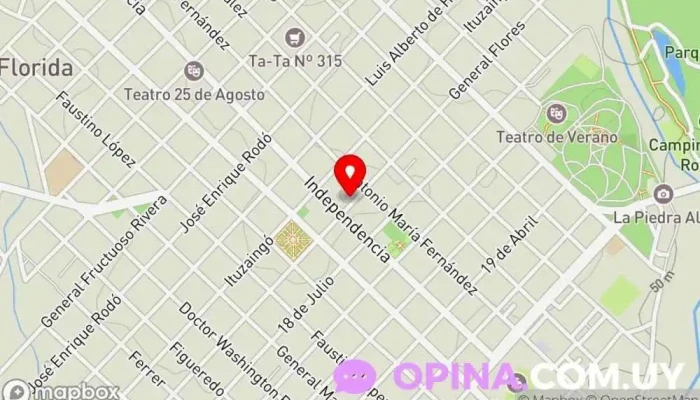 mapa de Inmobiliaria María José Canclini Agencia inmobiliaria en Florida