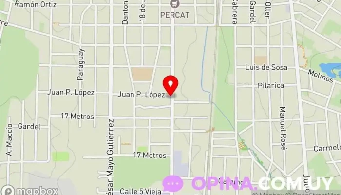 mapa de Inmobiliaria Nervi Agencia inmobiliaria en La Paz