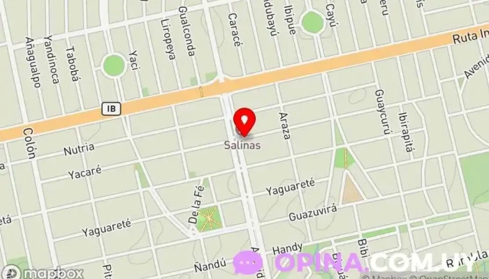 mapa de INMOBILIARIA REGUEIRA Agencia inmobiliaria en Salinas