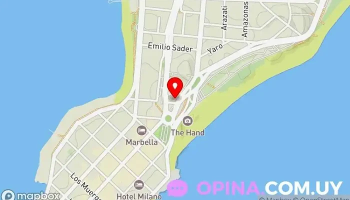 mapa de Inmobiliaria Rio de la Plata Agencia inmobiliaria en Punta del Este