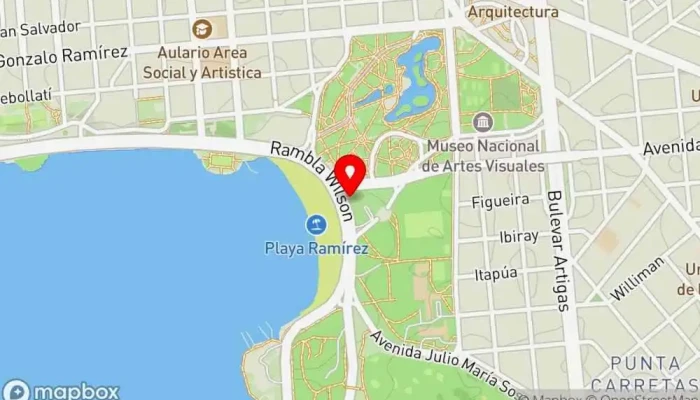 mapa de Innato Bar en Montevideo