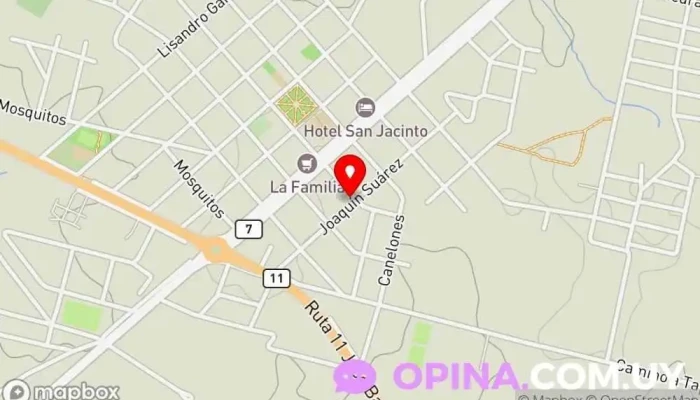 mapa de Instituto IETI Escuela en San Jacinto