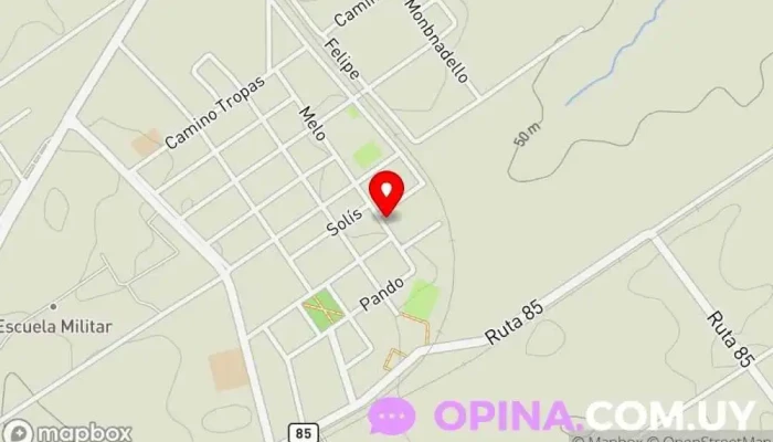 mapa de Instituto LuFra Centro educativo en Toledo