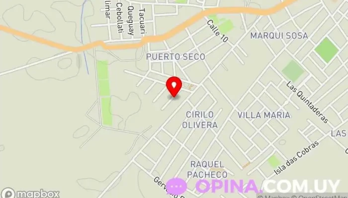 mapa de Instituto Mieres Gimnasio de boxeo Muay Thai en Rio Branco