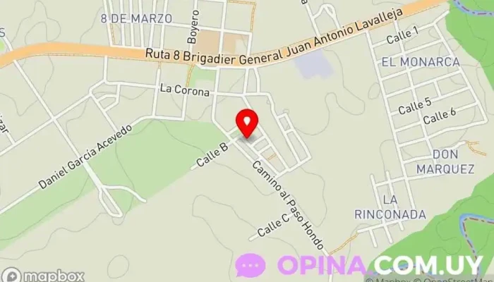 mapa de INSTRUCTOR DE MANEJO NICOLAS PONS Autoescuela en Barros Blancos