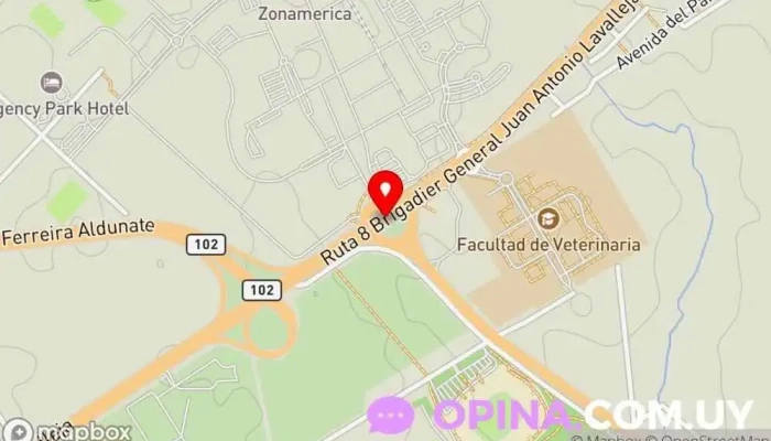 mapa de InTerra Broker Inmobiliario  en Montevideo