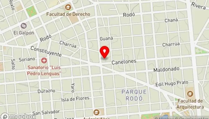 mapa de Jackson Bar Bar en Montevideo