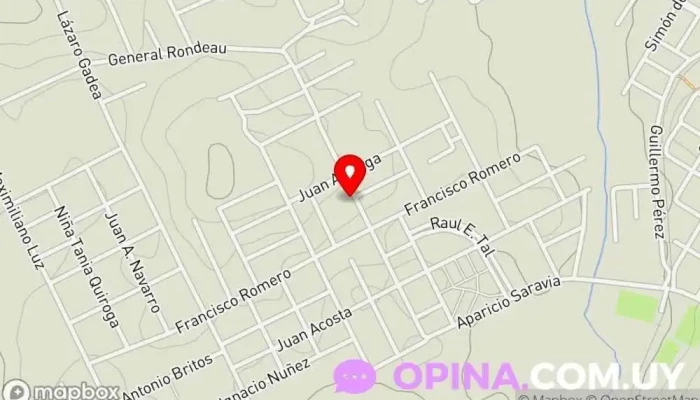 mapa de JAÍ SPA BY KARINA FERNÁNDEZ Servicio de salud ocupacional en Rivera