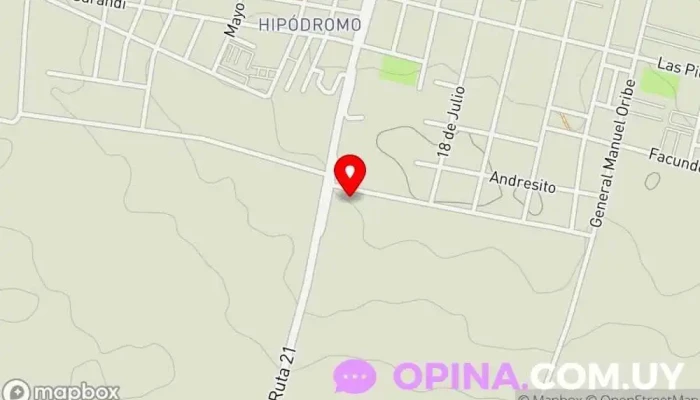 mapa de Jardín de Infantes 125 Jardín de infancia en Mercedes