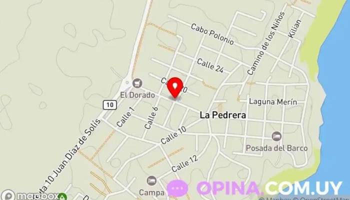 mapa de Juana Libros Librería en La Pedrera