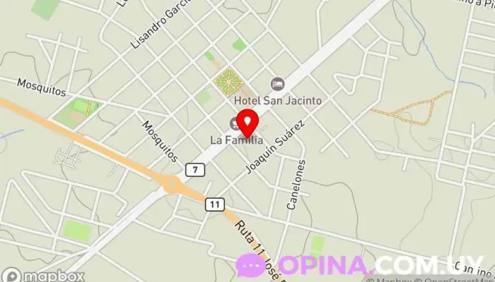 mapa de Kaizen Entrenamientos Gimnasio en San Jacinto