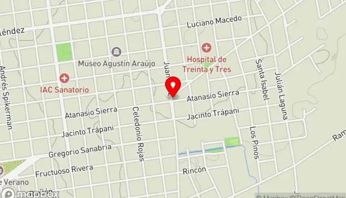 mapa de Karma Restaurante en Treinta y Tres