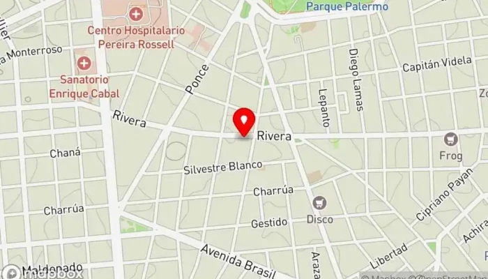 mapa de Kendrew - scottish bar Bar en Montevideo