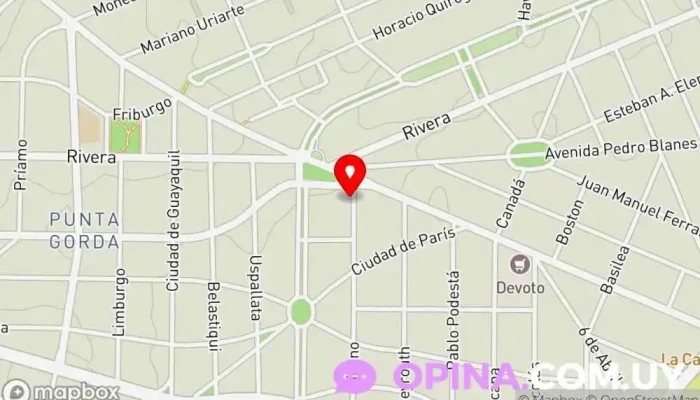 mapa de Kökino - Jugueteria y Papelería Juguetería en Montevideo