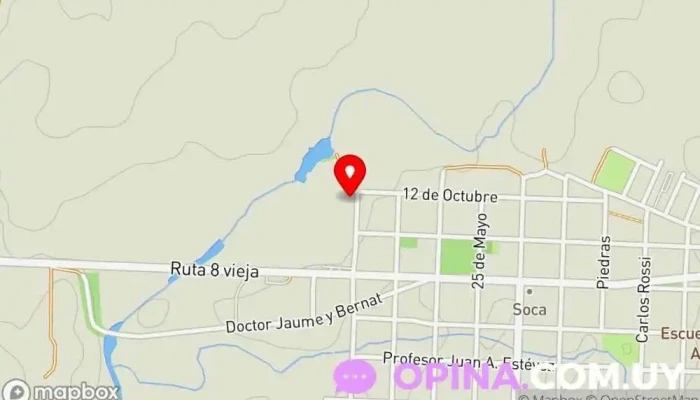 mapa de La Aguada Tienda de regalos en Soca