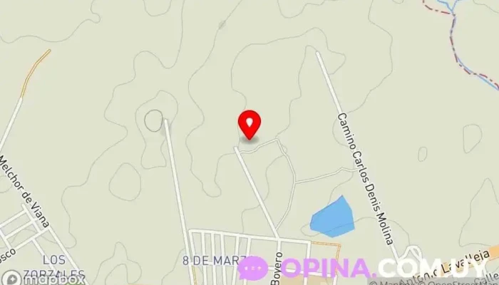 mapa de La Aldea Urbanización en Montevideo