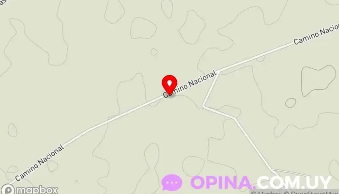 mapa de La Chacra de Milan Casa rural en San Carlos