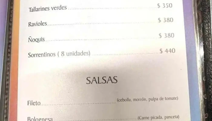 La Chispa Del Sabor:  Del Propietario