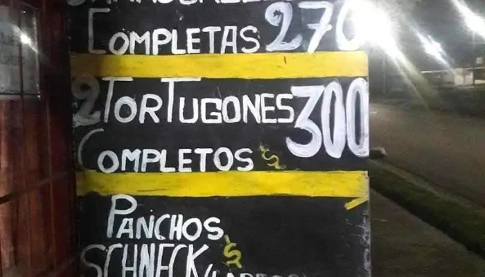 La Chiveteria:  Menu