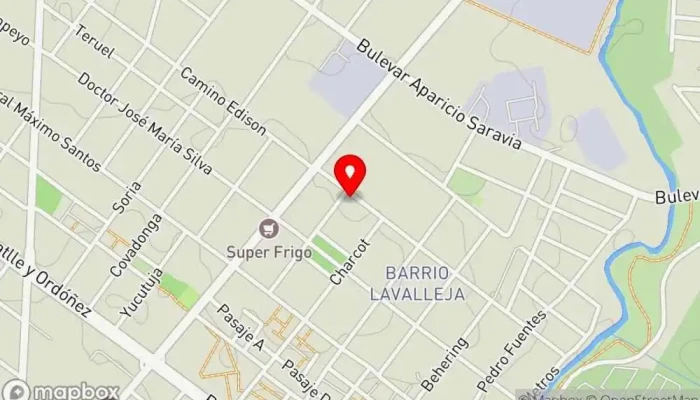 mapa de La Cocina de Sil Cafetería en Montevideo