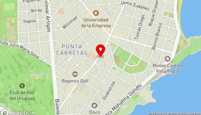 mapa de La Croissantería Cafetería en Montevideo