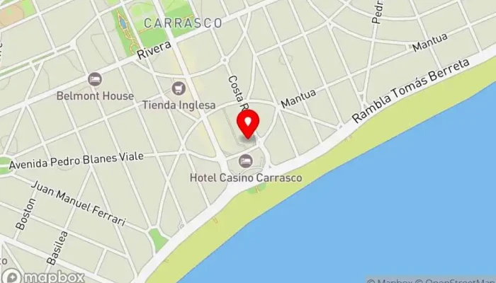 mapa de La Esquina del Mundo Pub en Montevideo