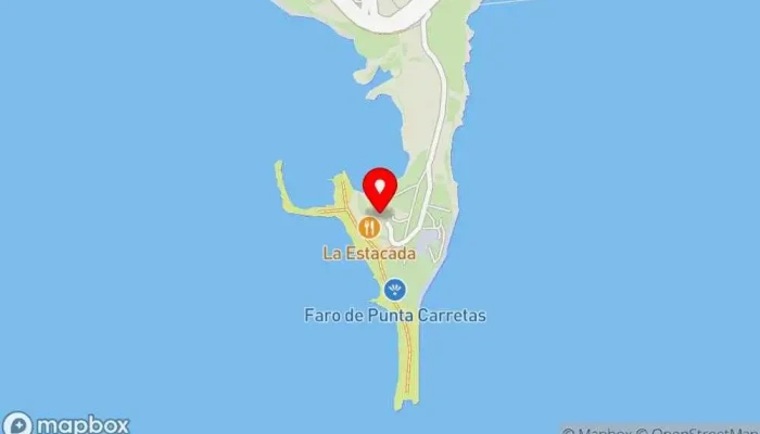 mapa de La Estacada Restaurante en Montevideo