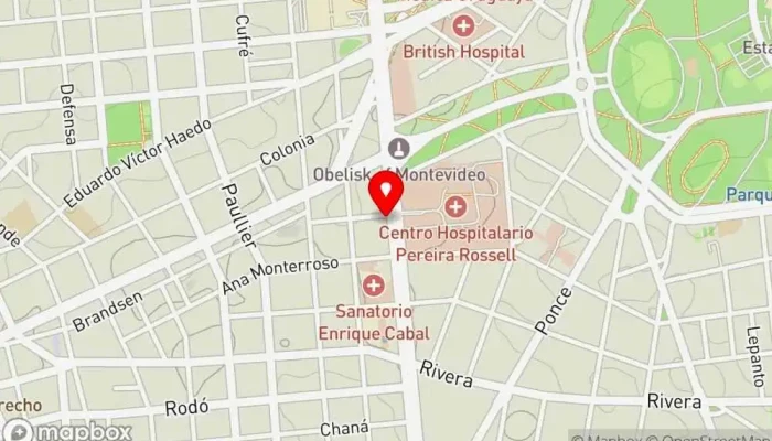 mapa de La Giralda Bar, Restaurante en Montevideo