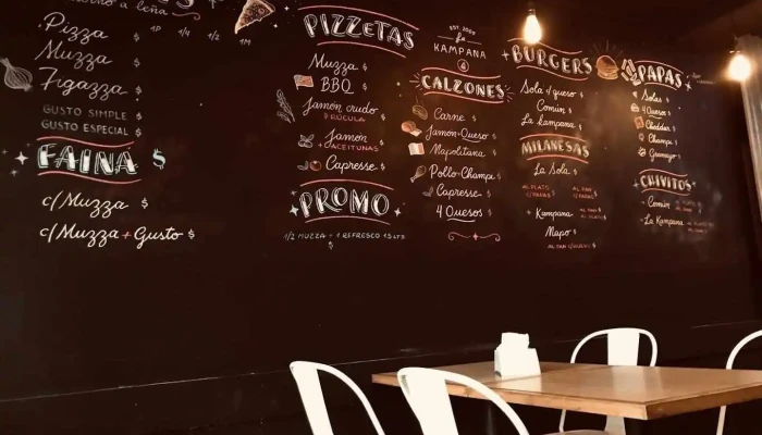 La Kampana:  Menu