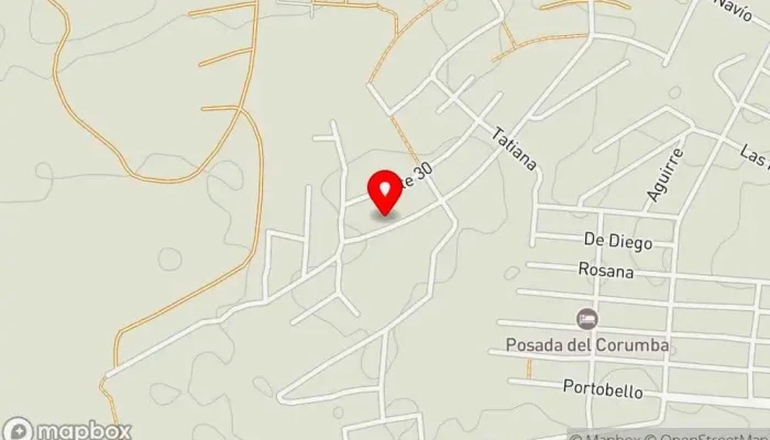 mapa de LA MAISON Suites & Gastronomía Bed & Breakfast en La Paloma