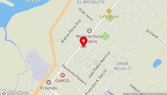 mapa de La Mallorquina Restaurante en Rio Branco